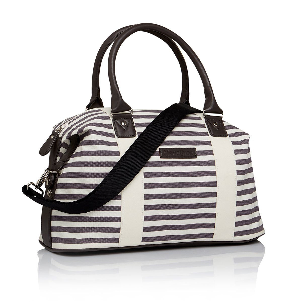 Staud Perry Bag Black/Tan Seashore Stripe – Leigh's of Breton Village